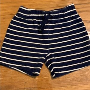Carters cotton striped shorts